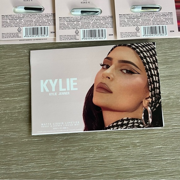 10 Pack Kylie Cosmetics Matte Liquid Lipstick - 300 Koko K Neutral Lip Sample - Picture 4 of 4